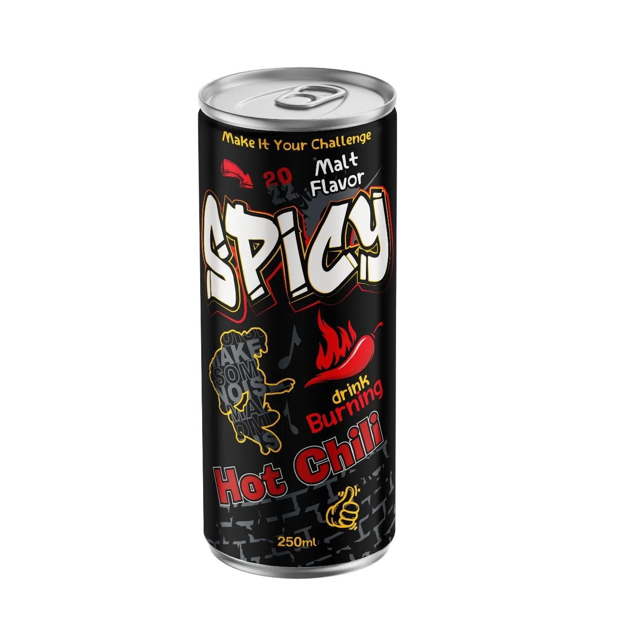 Spicy Hot Chili Malt Beverage