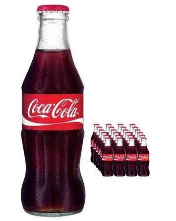 Coca Cola Glass Bottles 250ml 24ct
