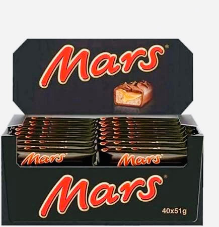 MARS CHOCOLATE BAR 51g 40pcs