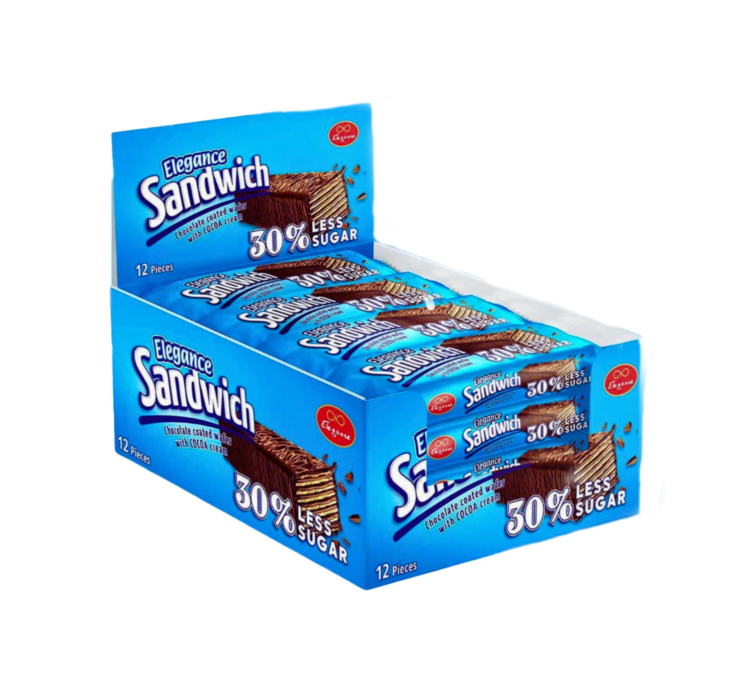 Buy ELEGANCE SANDWICH 50g 12pcs from JJ Trading Inc. Wholesale grocery supplies, best prices, and shipping across the USA.