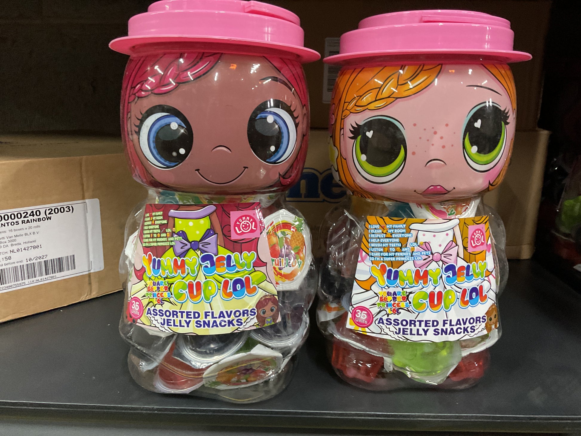 Buy Yummy Jelly Princess Cup Lol 35 pcs from JJ Trading Inc. Wholesale grocery supplies, best prices, and shipping across the USA.