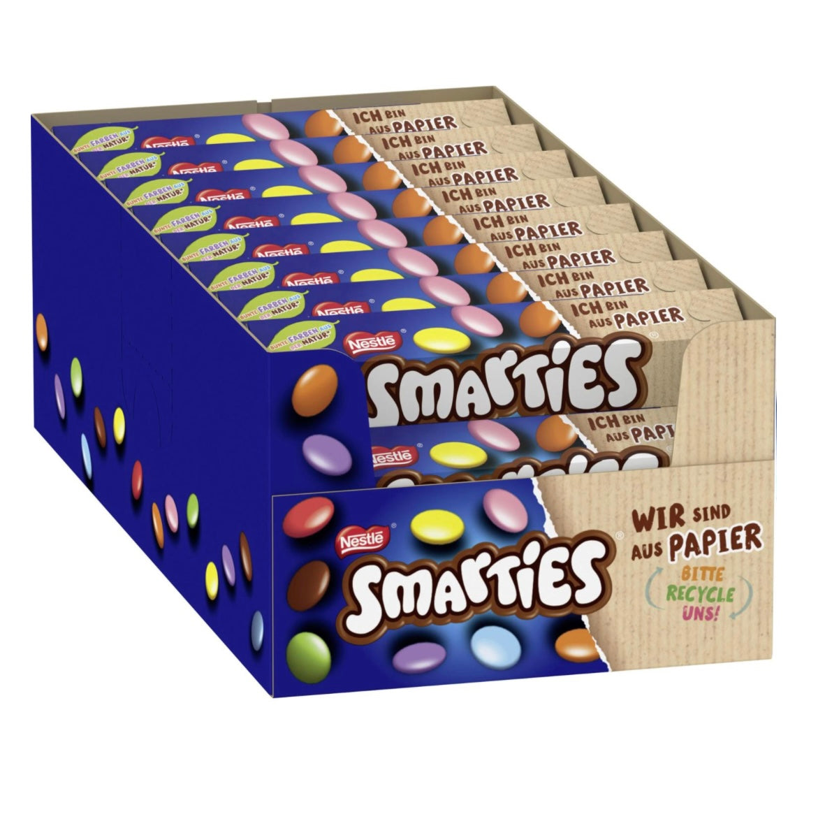 Buy SMARTIES MILK CHOCOLATE 38g 24pcs from JJ Trading Inc. Wholesale grocery supplies, best prices, and shipping across the USA.