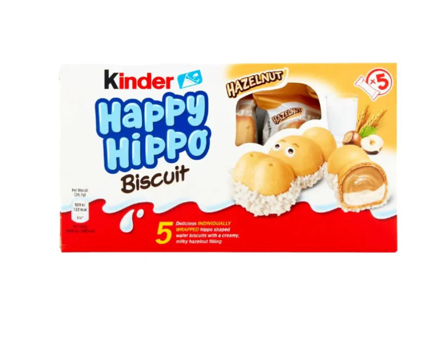 Buy KINDER HAPPY HIPPO HAZELNUT 103.5g 50pcs (10x5) from JJ Trading Inc. Wholesale grocery supplies, best prices, and shipping across the USA.
