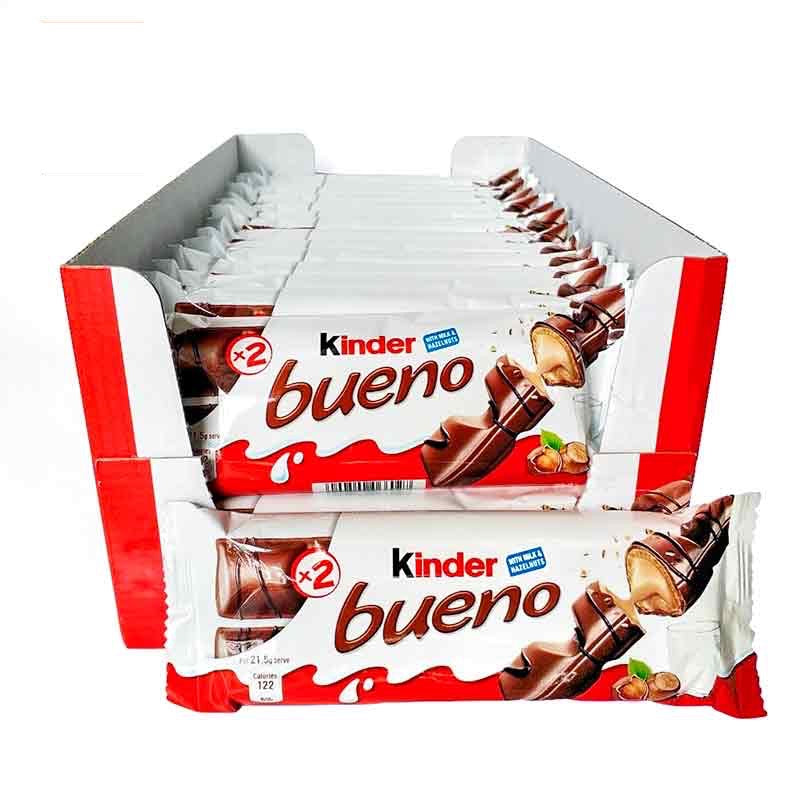 Buy KINDER BUENO T15 43g 15pcs from JJ Trading Inc. Wholesale grocery supplies, best prices, and shipping across the USA.