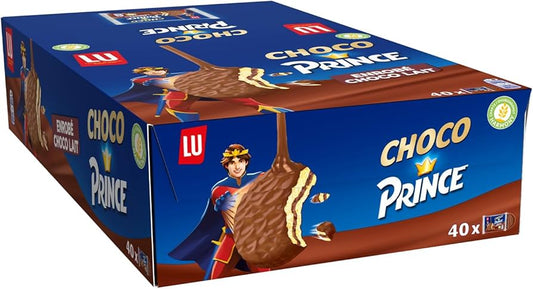 LU PRINCE CHOCO PRINCE COOKIES 28.5g 40pcs