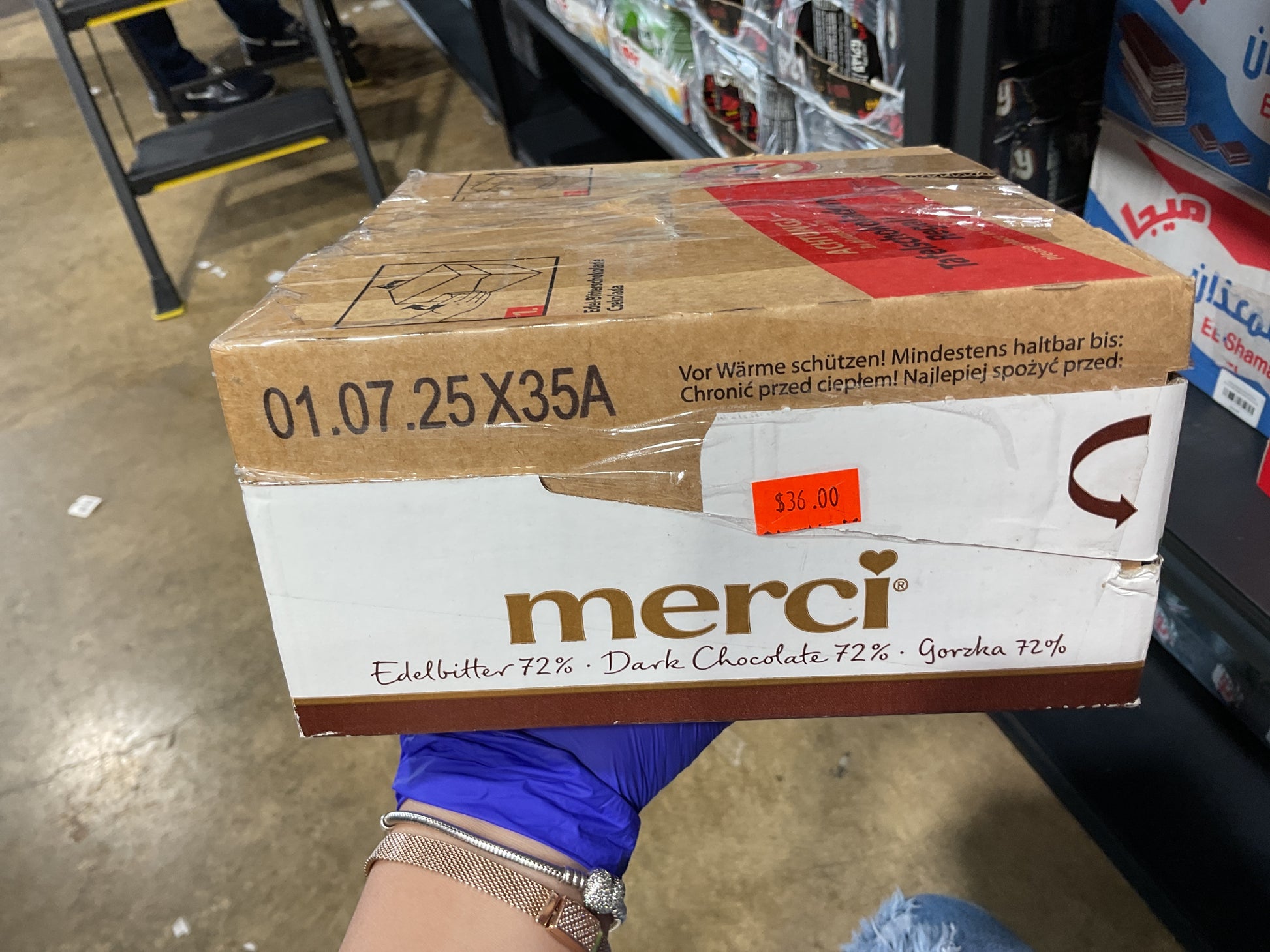 Buy MERCI CHOCOLATE from JJ Trading Inc. Wholesale grocery supplies, best prices, and shipping across the USA.