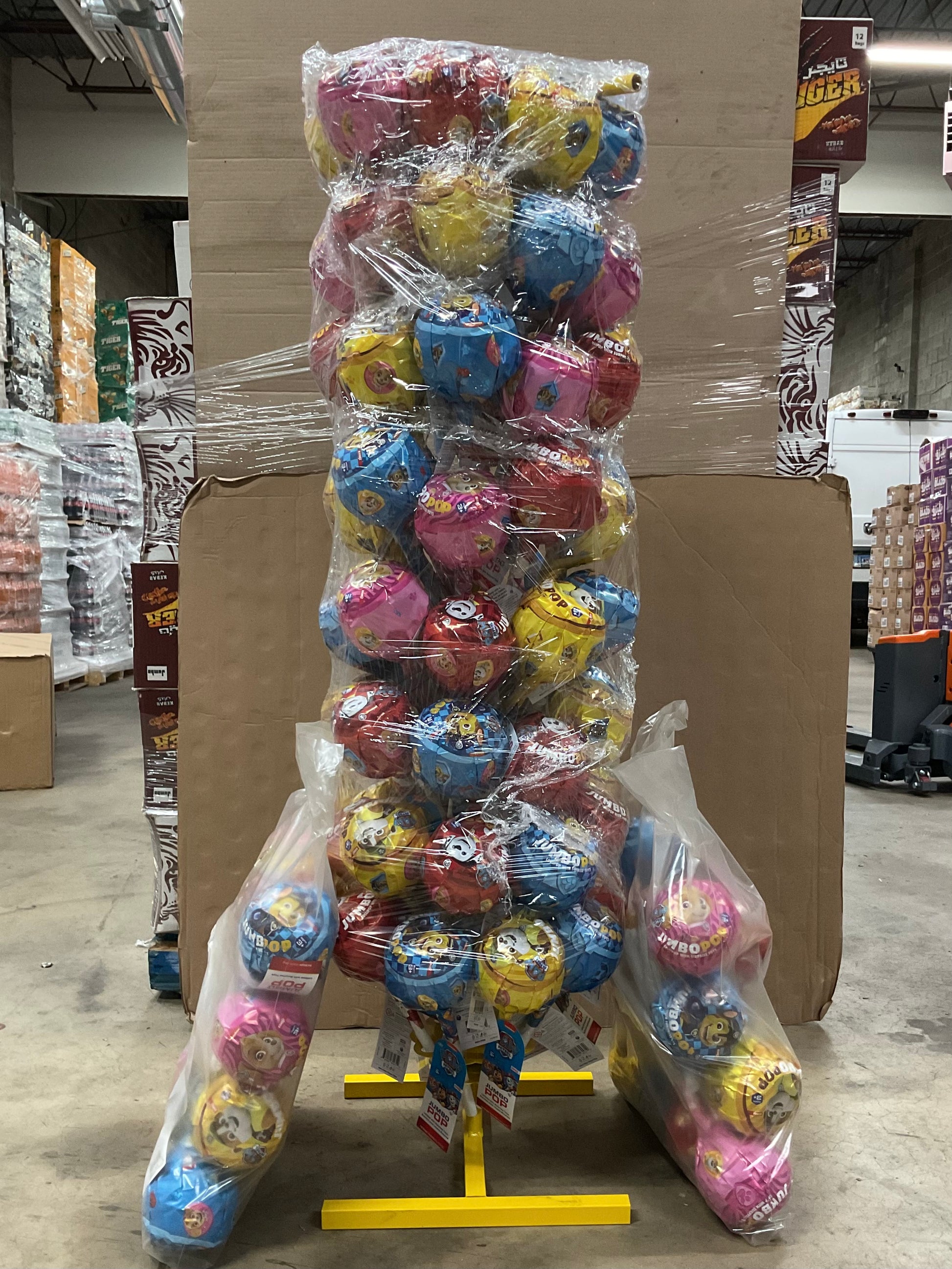 Buy NICKELODEON CHIKO JUMBO POP LOLLIPOP PAW PATROL 16g Metal Stand 96 pcs from JJ Trading Inc. Wholesale grocery supplies, best prices, and shipping across the USA.