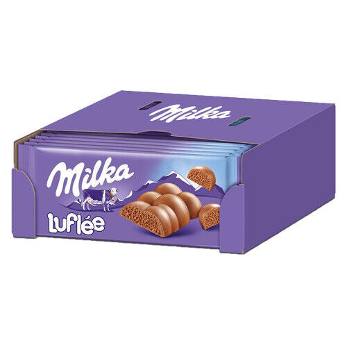 Buy MILKA LUFLEE CHOCOLATE 90g 14pcs from JJ Trading Inc. Wholesale grocery supplies, best prices, and shipping across the USA.