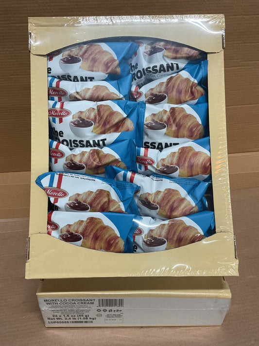 Buy MORELLO CROISSANT 24 x 1.6 oz (45g) from JJ Trading Inc. Wholesale grocery supplies, best prices, and shipping across the USA.