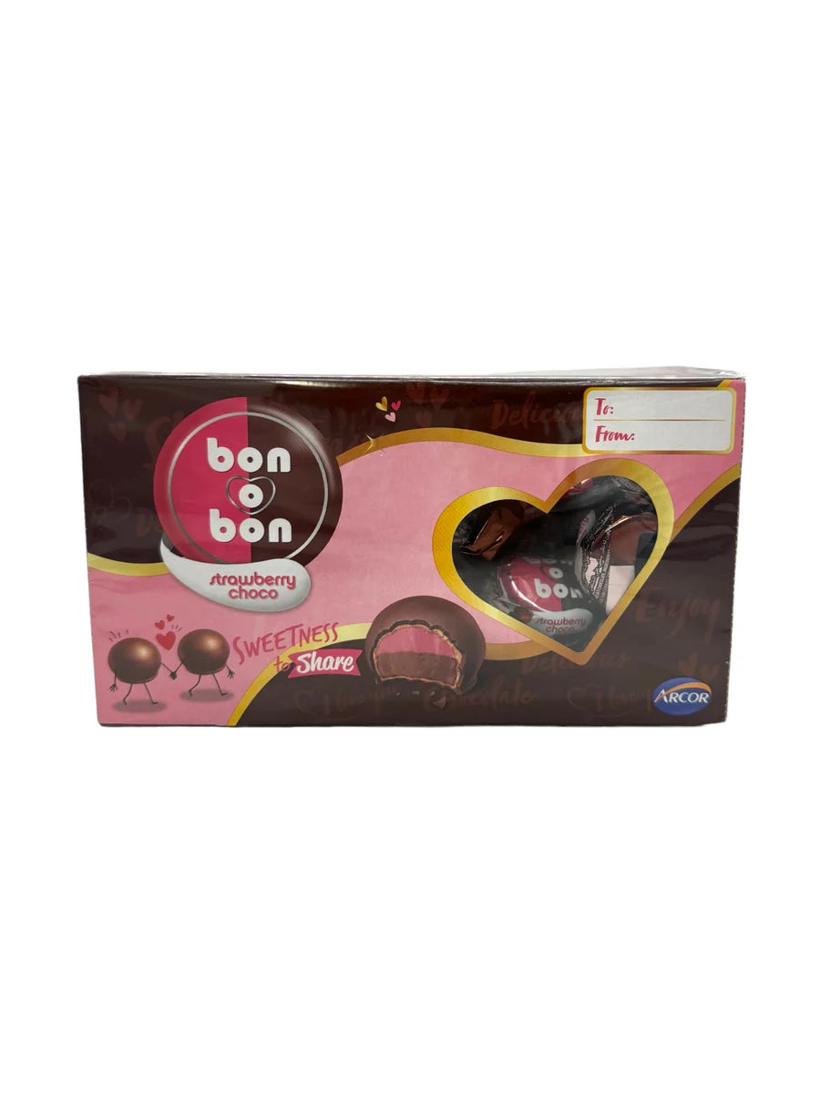 Buy BON O BON GIFT BOX STRAWBERRY 15g 18ct 12pcs from JJ Trading Inc. Wholesale grocery supplies, best prices, and shipping across the USA.