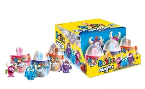 Bobbo Monster Egg (12x12) 144pcs