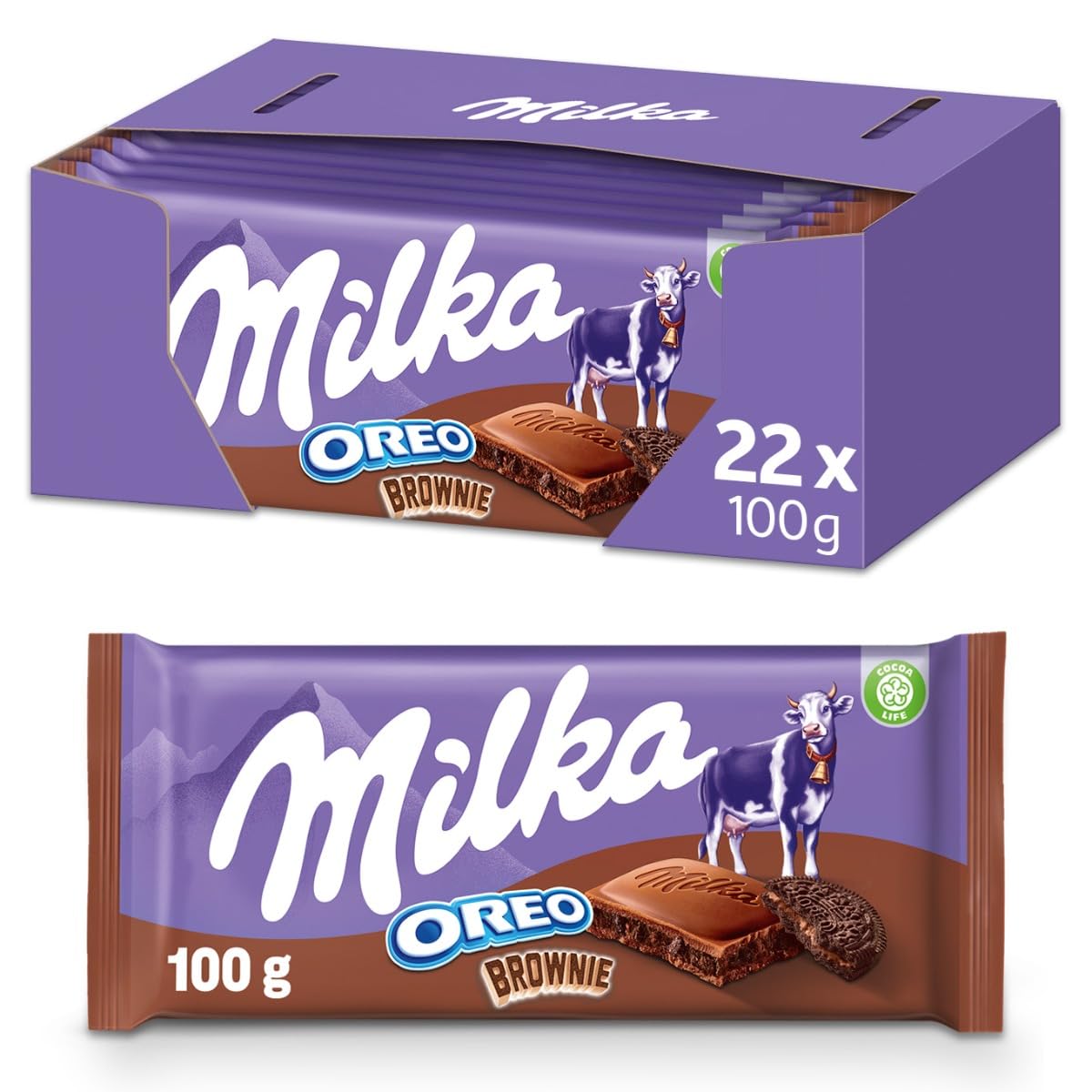 Buy MILKA OREO BROWNIE 100g 22pcs from JJ Trading Inc. Wholesale grocery supplies, best prices, and shipping across the USA.