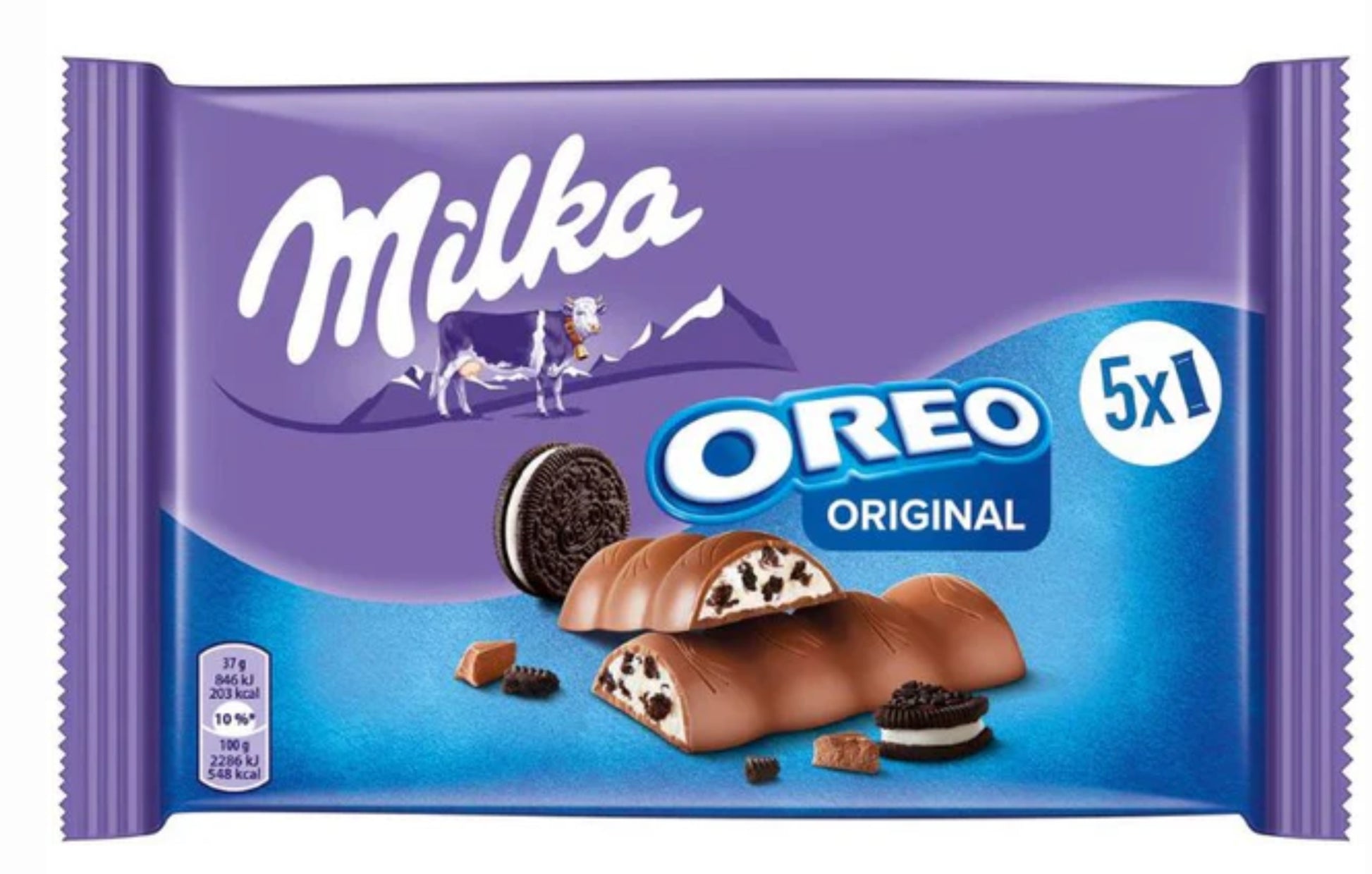 Buy MILKA OREO ORIGINAL X5 from JJ Trading Inc. Wholesale grocery supplies, best prices, and shipping across the USA.
