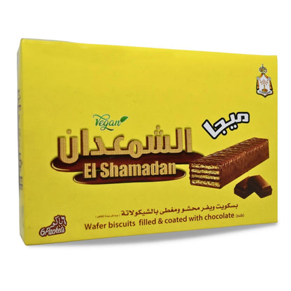 EL SHAMADAN MEGA WAFER BISCUIT FILLED.                                                                    (12BOXx6PACKETS)