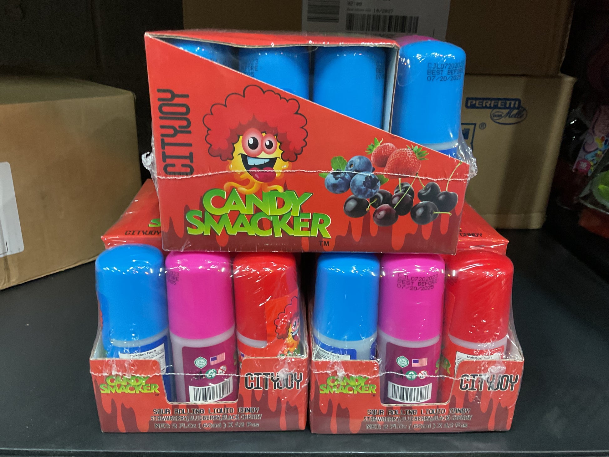 Buy City Joy Candy Smacker 12 pcs from JJ Trading Inc. Wholesale grocery supplies, best prices, and shipping across the USA.