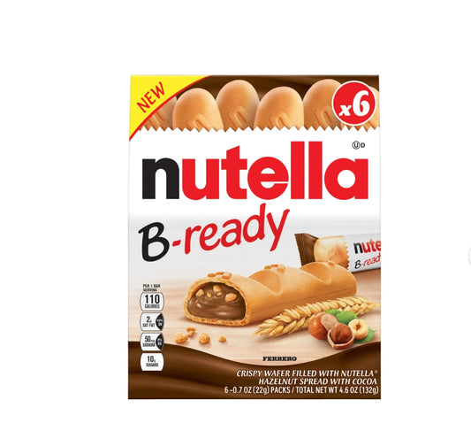 FERRERO NUTELLA B-READY T6 132g 16 pcs