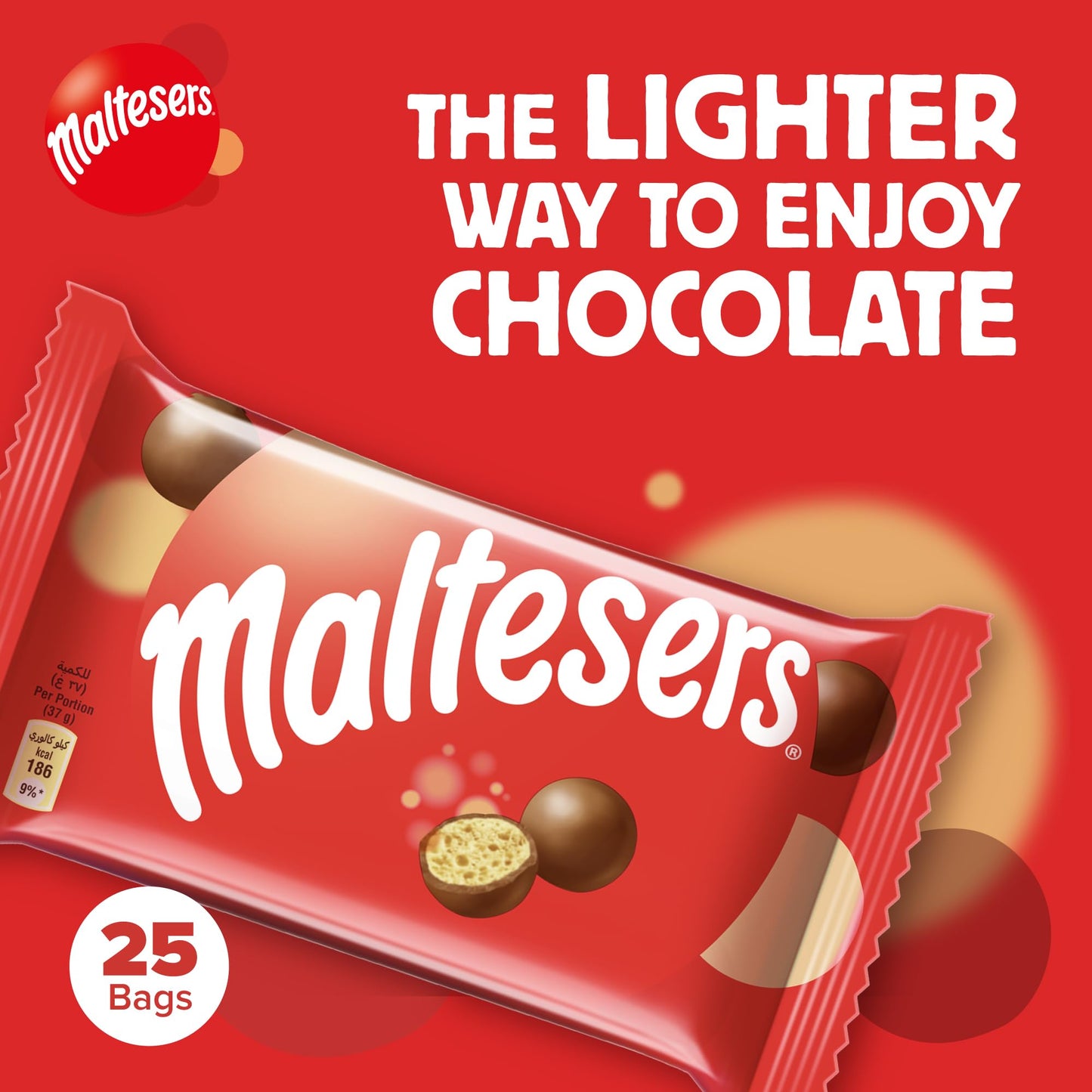 MALTESERS CHOCOLATE 37g 25pcs