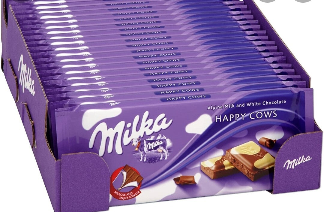 Buy MILKA HAPPY COWS SPOT BLOCK 90g 24pcs from JJ Trading Inc. Wholesale grocery supplies, best prices, and shipping across the USA.