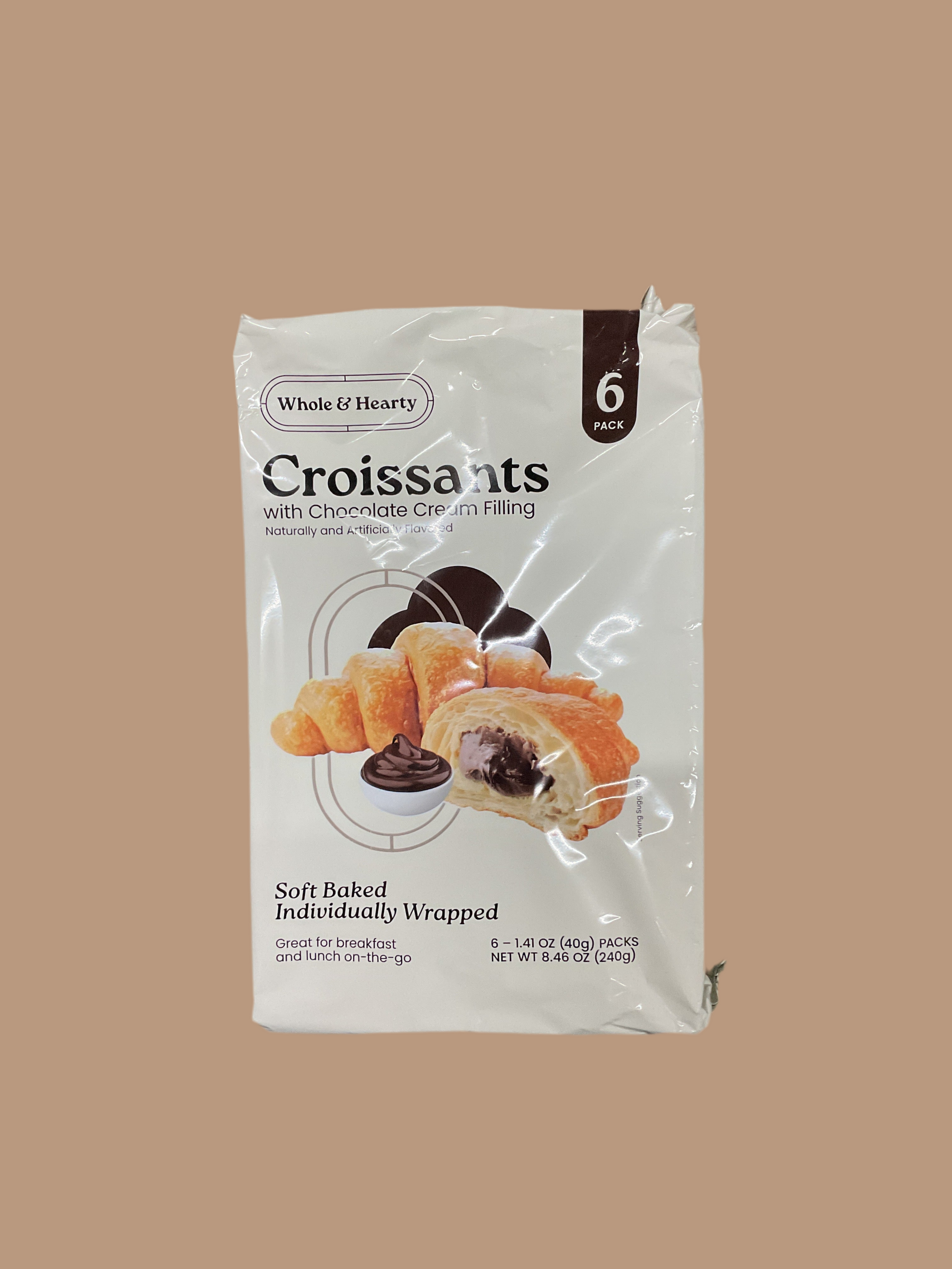 Buy Whole & hearty croissants with chocolate cream filling 240g(6ct)12pcs from JJ Trading Inc. Wholesale grocery supplies, best prices, and shipping across the USA.