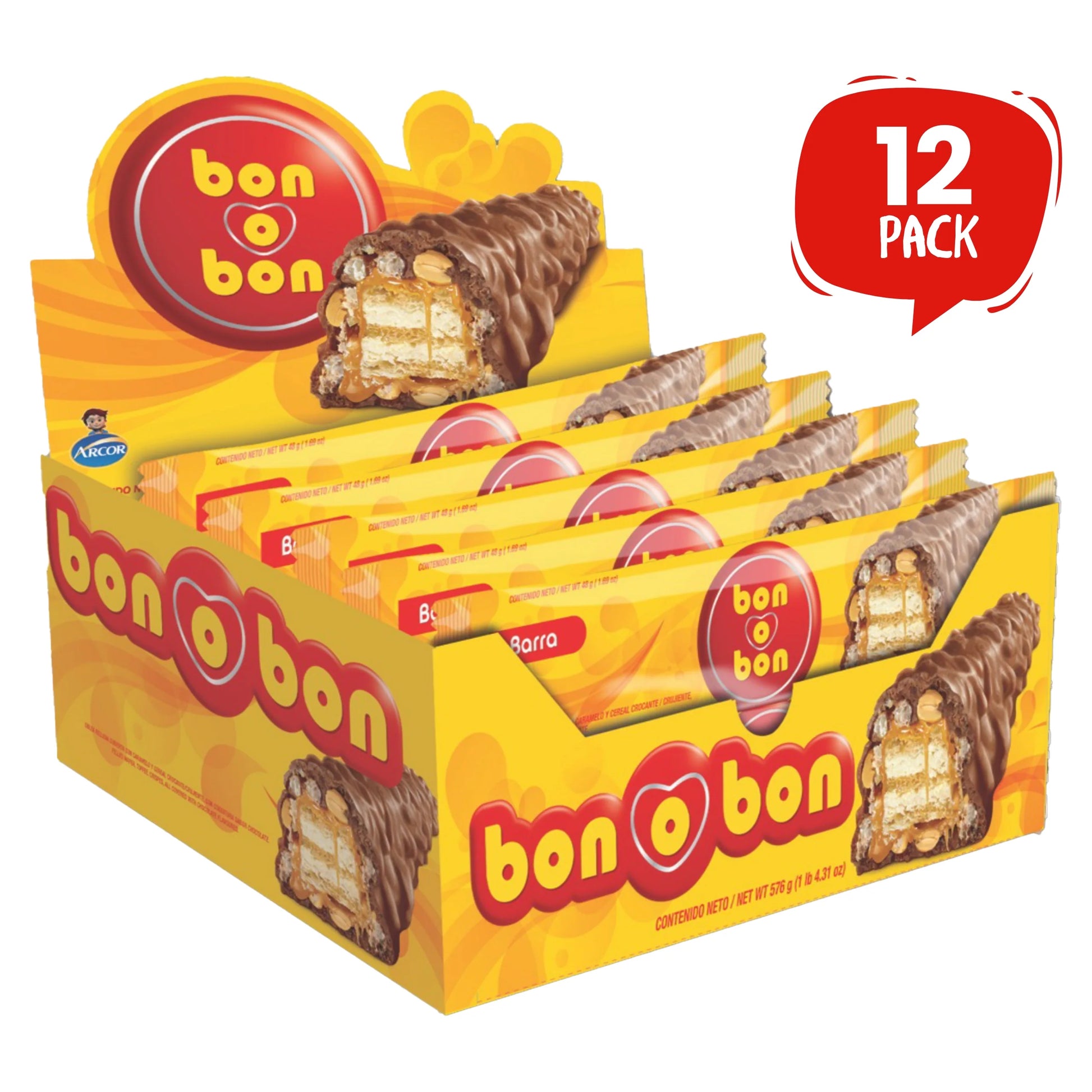 Buy BON O BON LION CHOCOLATE BAR 576g 12ct from JJ Trading Inc. Wholesale grocery supplies, best prices, and shipping across the USA.
