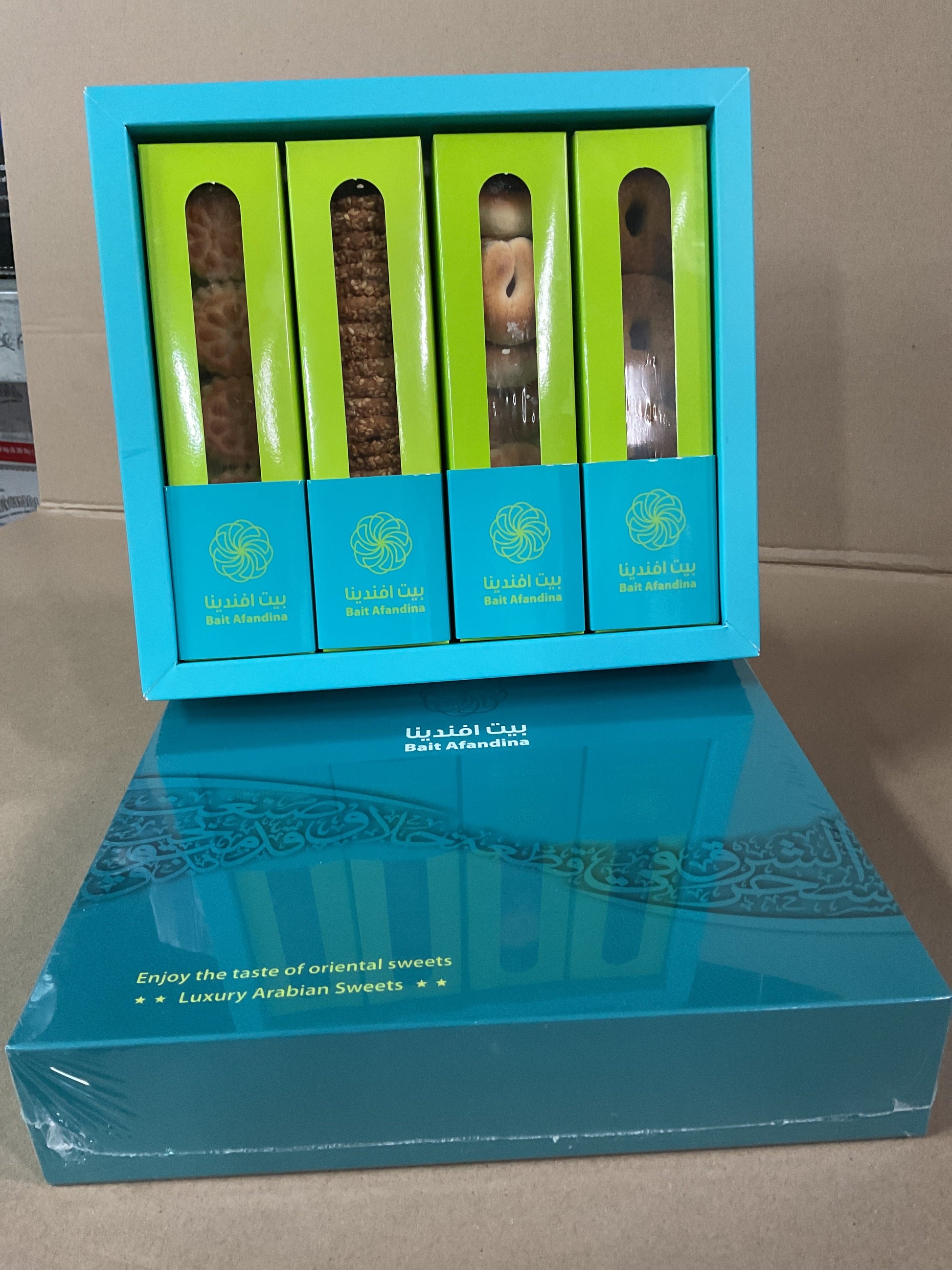 Buy MAAMOUL MIX - BARAZIQ - GHRAIBEH; Box of 4 from JJ Trading Inc. Wholesale grocery supplies, best prices, and shipping across the USA.