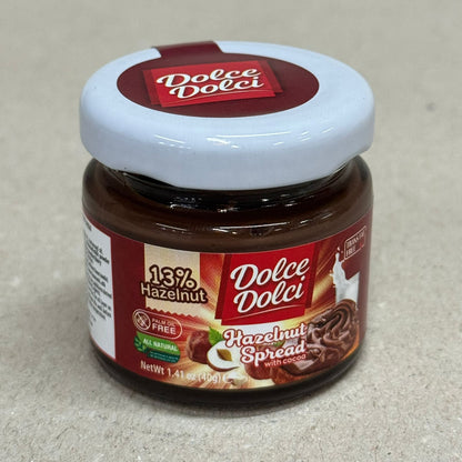 DOLCE DOLCI HAZELNUT SPREAD ORIGINAL EXTRA 40g 42 pcs
