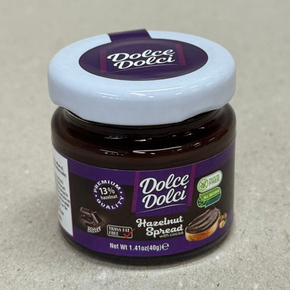 DOLCE DOLCI HAZELNUT SPREAD ORIGINAL EXTRA 40g 42 pcs