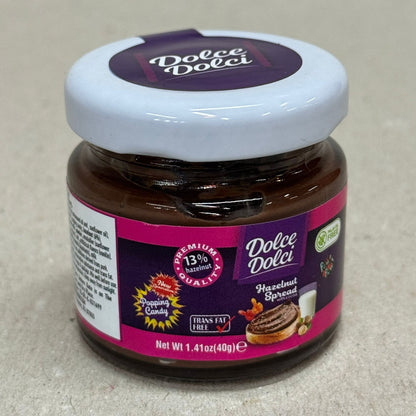 DOLCE DOLCI HAZELNUT SPREAD ORIGINAL EXTRA 40g 42 pcs