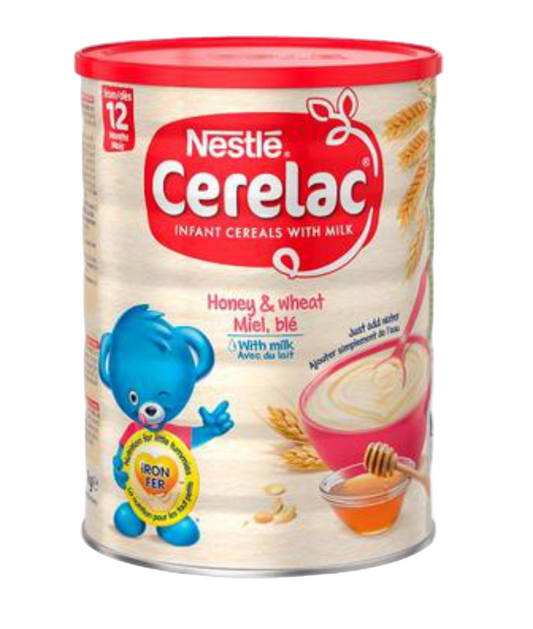 NESTLE CERELAC HONEY & wheat with milk(+12 months)400g 24pcs