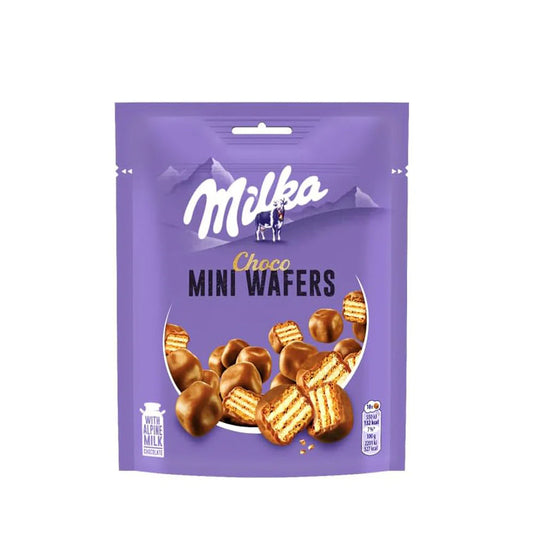 Buy MILKA CHOCO MINI WAFERS 110g 8pcs from JJ Trading Inc. Wholesale grocery supplies, best prices, and shipping across the USA.