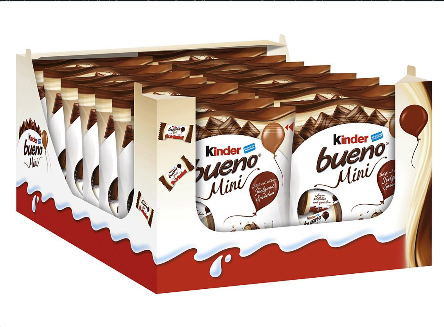 Buy KINDER BUENO MINI 108g 16pcs from JJ Trading Inc. Wholesale grocery supplies, best prices, and shipping across the USA.