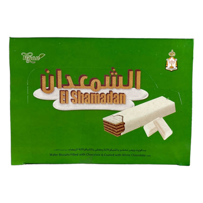 EL SHAMADAN MEGA WAFER BISCUIT FILLED.                                                                    (12BOXx6PACKETS)