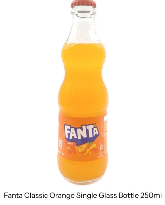Buy FANTA (Glass) 250ml x 24 pcs from JJ Trading Inc. Wholesale grocery supplies, best prices, and shipping across the USA.