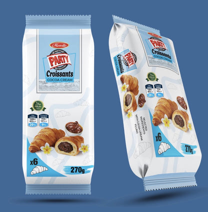 MORELLO PARTY (FAMILY) CROISSANTS 9 x 9.5 oz (270g)