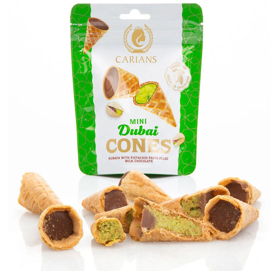 MISKETS MINI DUBAI CONES 50g x 12pcs