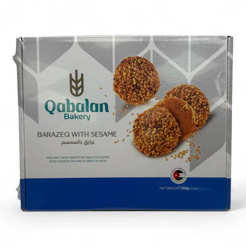 Qabalan Barazeq With Sesame 350g X 8Pcs