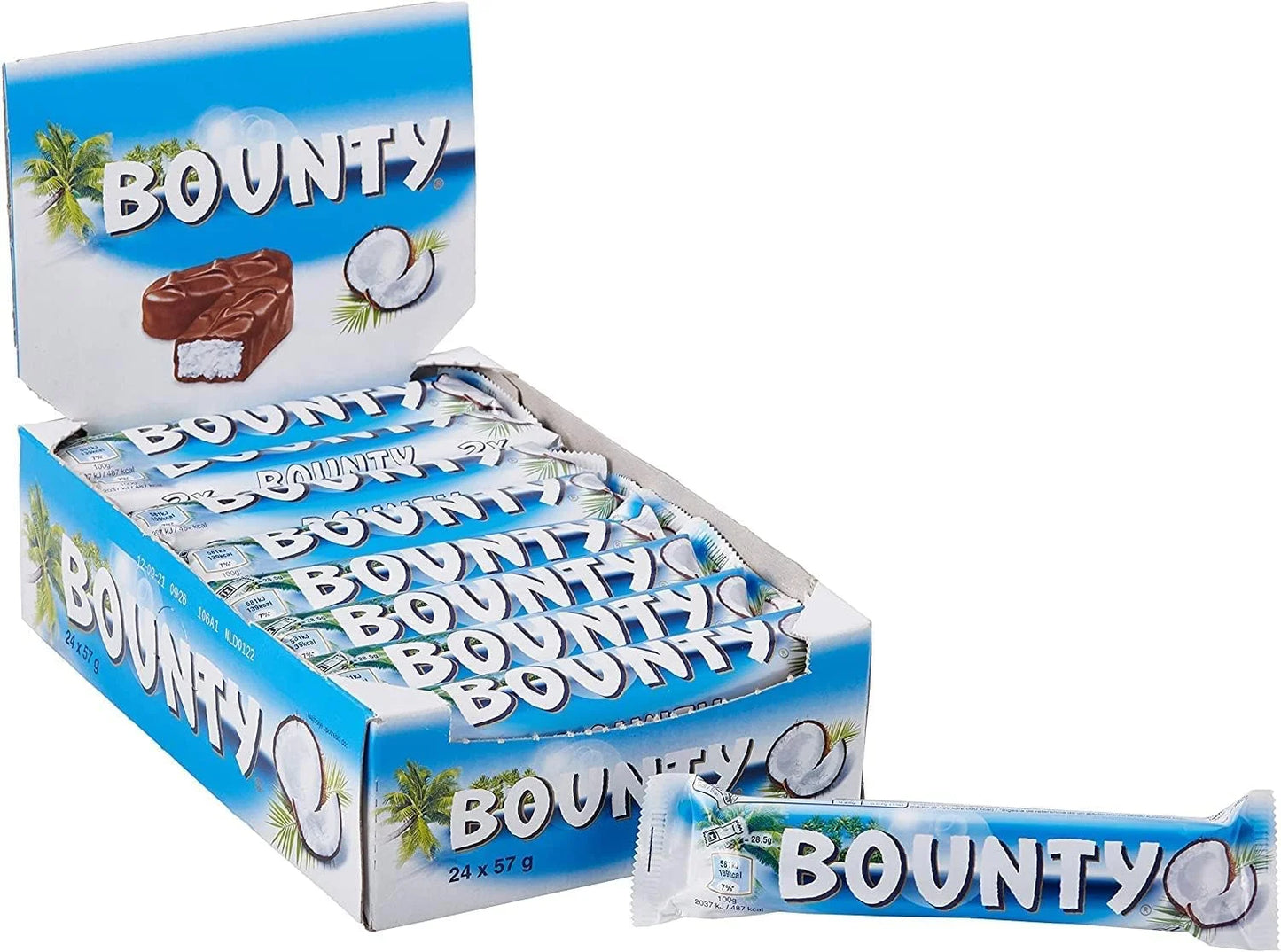 BOUNTY MILK CHOCOLATE 57g 24pc