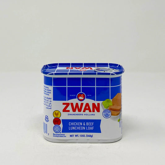 ZWAN CHICKEN & 	BEEF LUNCHEON LOAF 340g