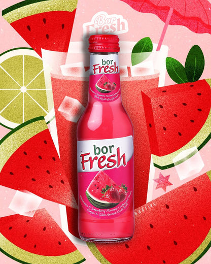 BOR FRESH 200ml [6x4] 24 Bottles