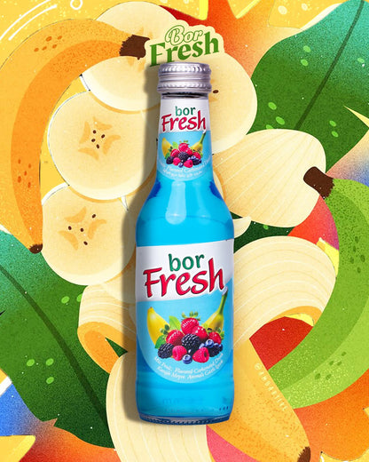 BOR FRESH 200ml [6x4] 24 Bottles