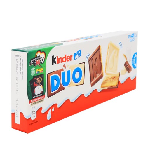 Buy KINDER DUO 150g 12 pcs from JJ Trading Inc. Wholesale grocery supplies, best prices, and shipping across the USA.
