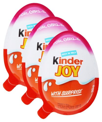 Buy KINDER JOY GIRL 20g 24pcs from JJ Trading Inc. Wholesale grocery supplies, best prices, and shipping across the USA.